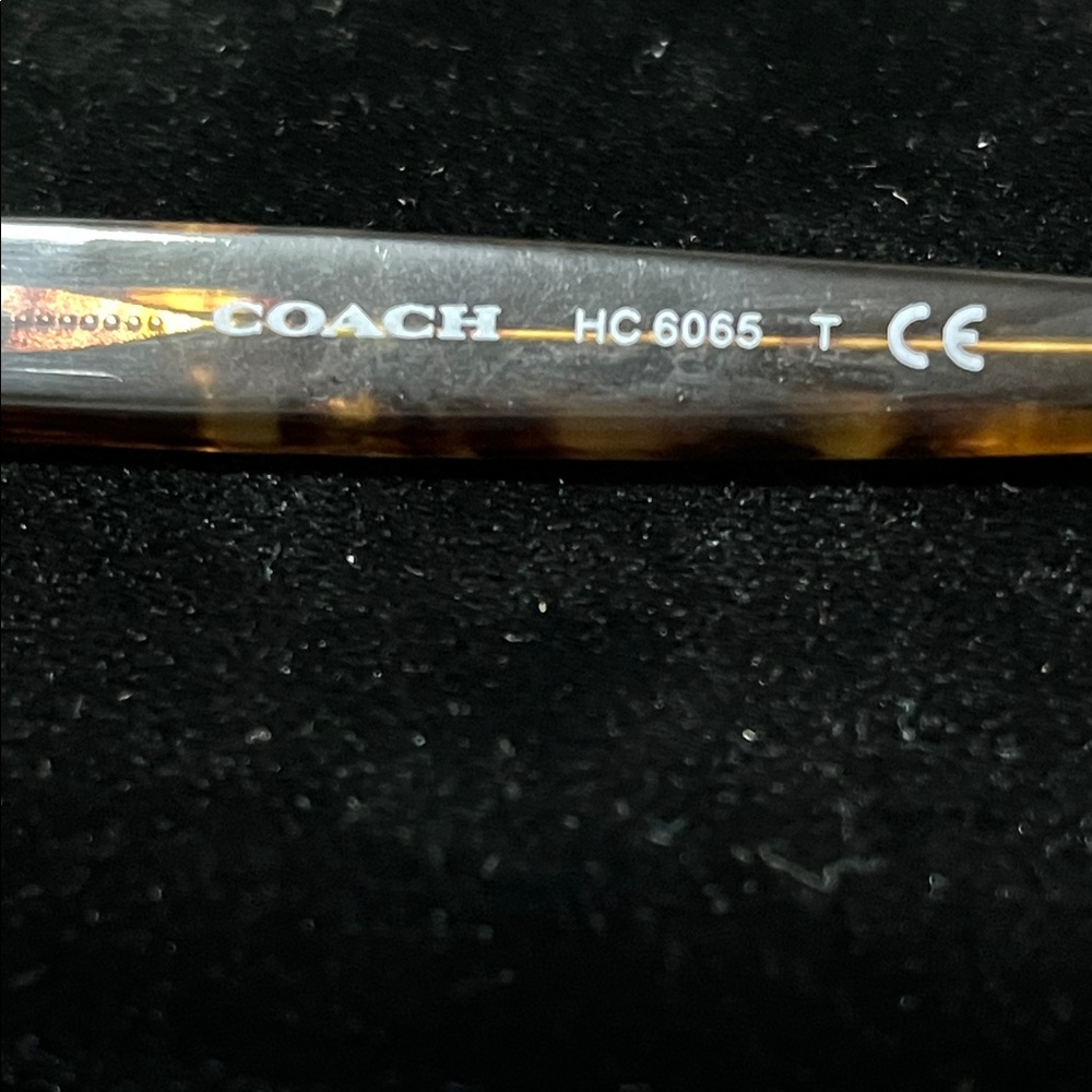 Coach Tortoise Shell Glasses - image 2